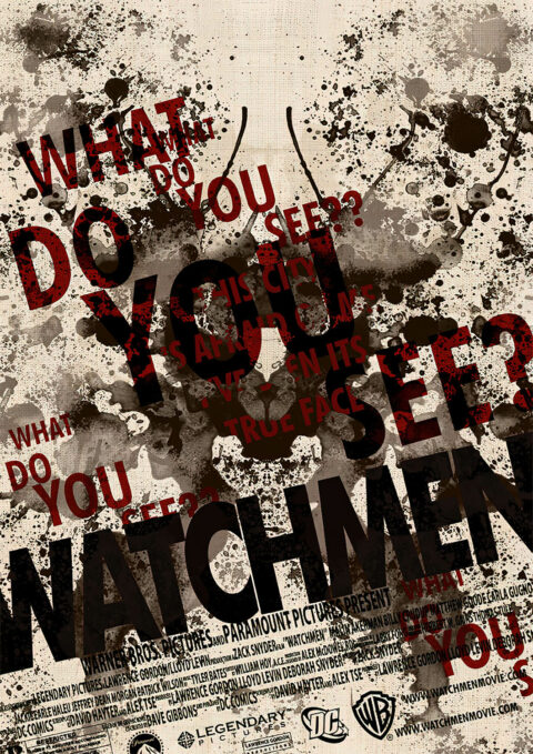 Watchmen – Rorschach’s Mask variant