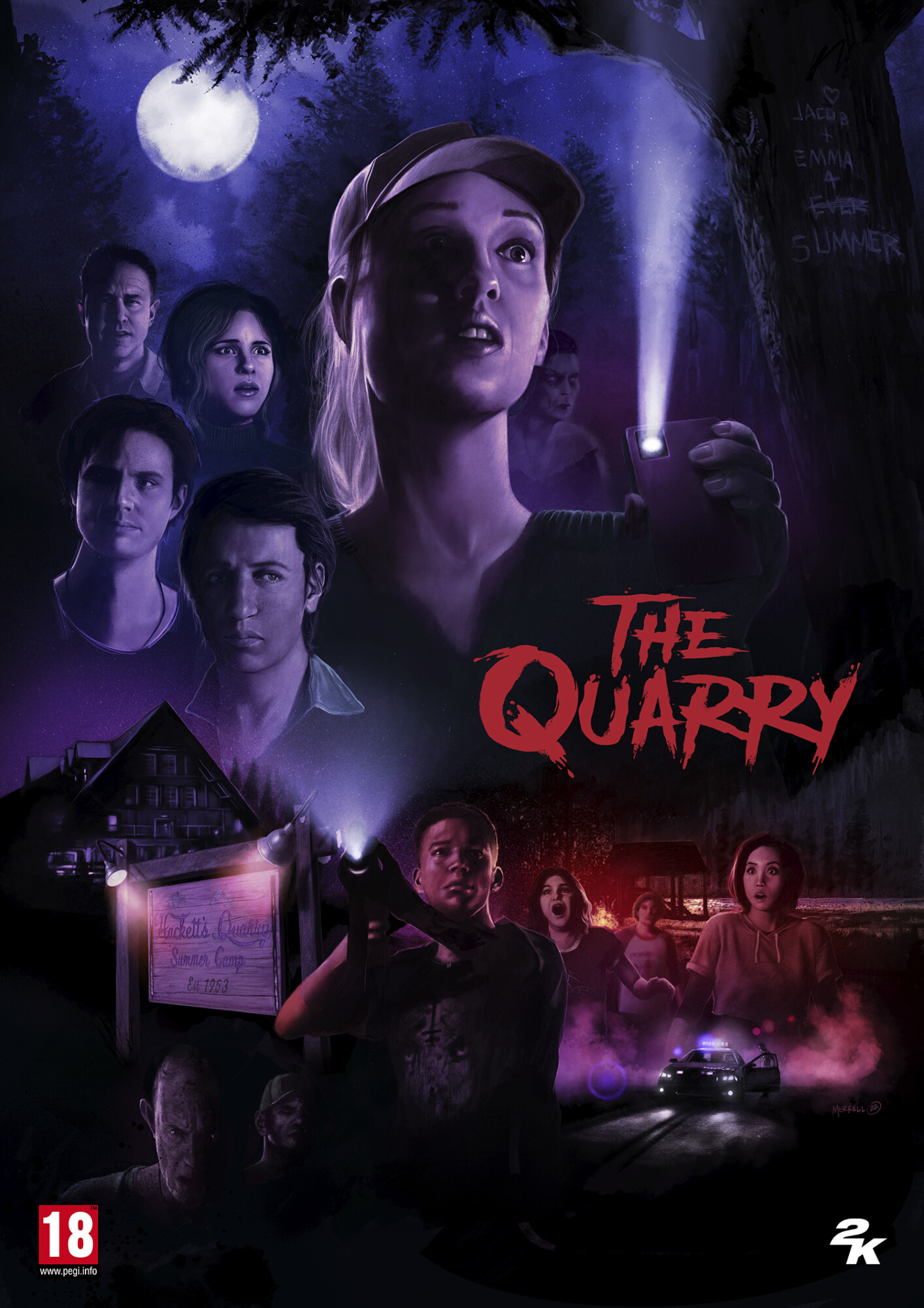 Official Website of The Quarry Horror Game