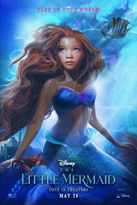 The Little Mermaid Painting Poster