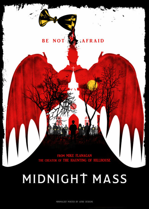 Midnight Mass minimalist poster