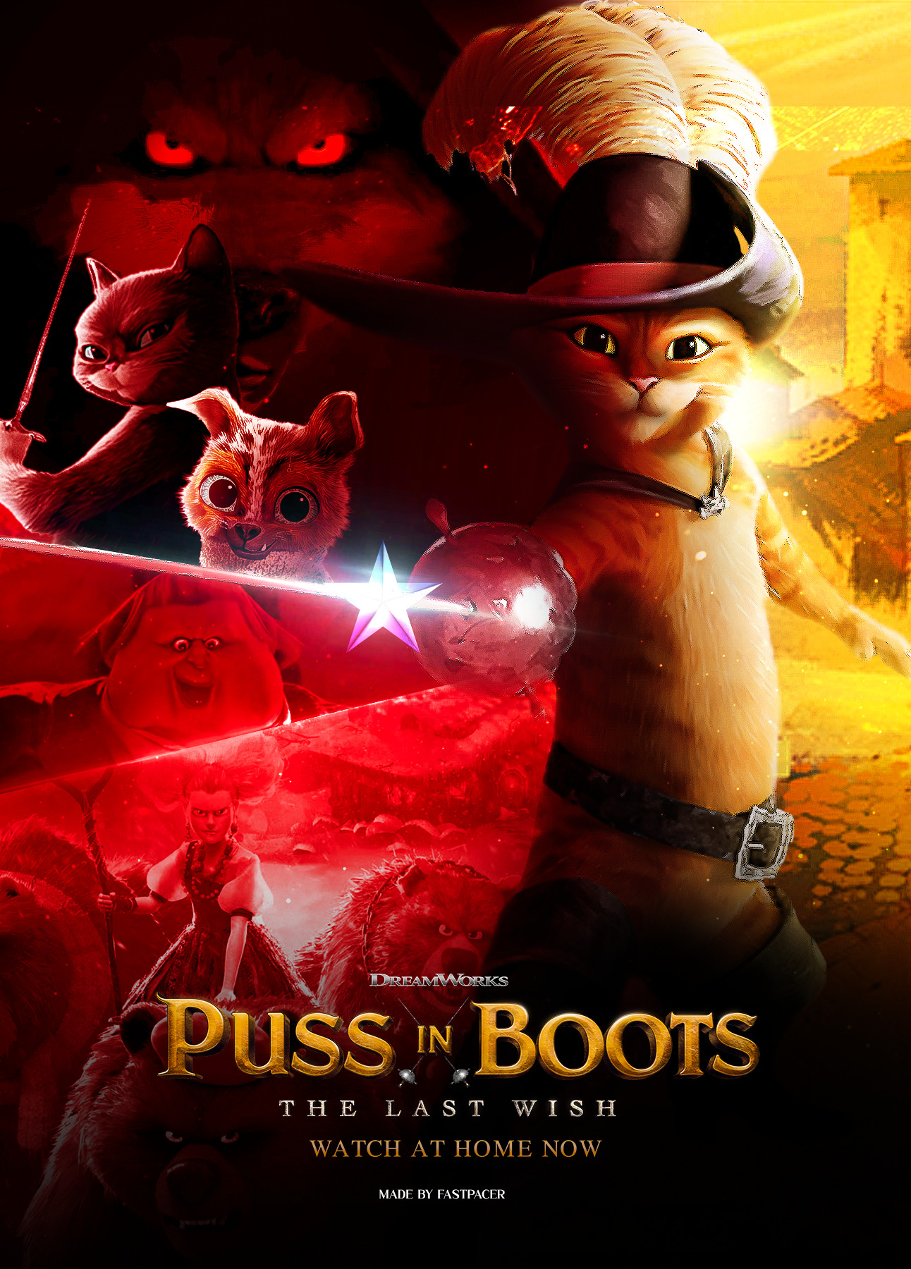 puss in boots poster