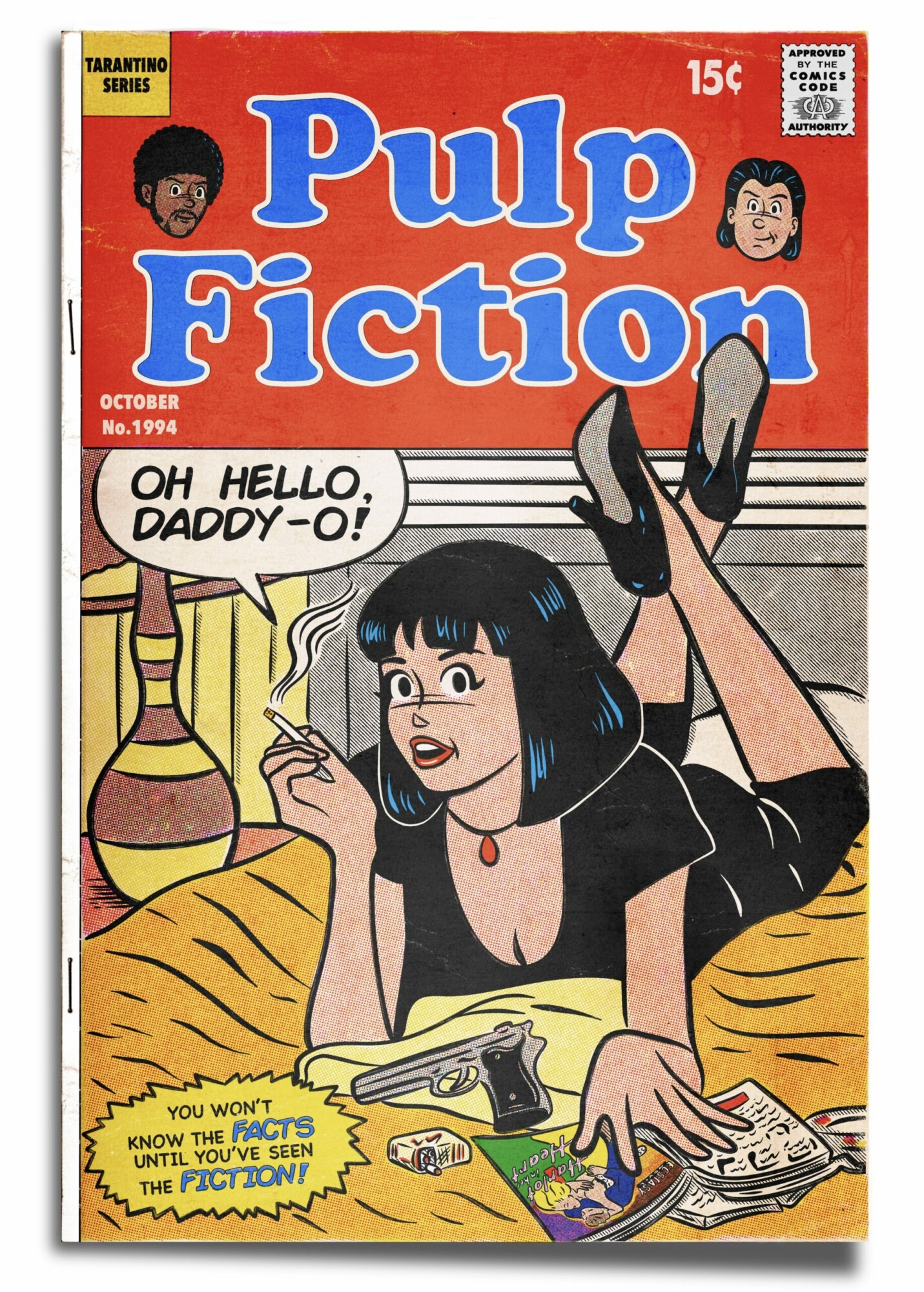 Archie comic-inspired Pulp Fiction poster
