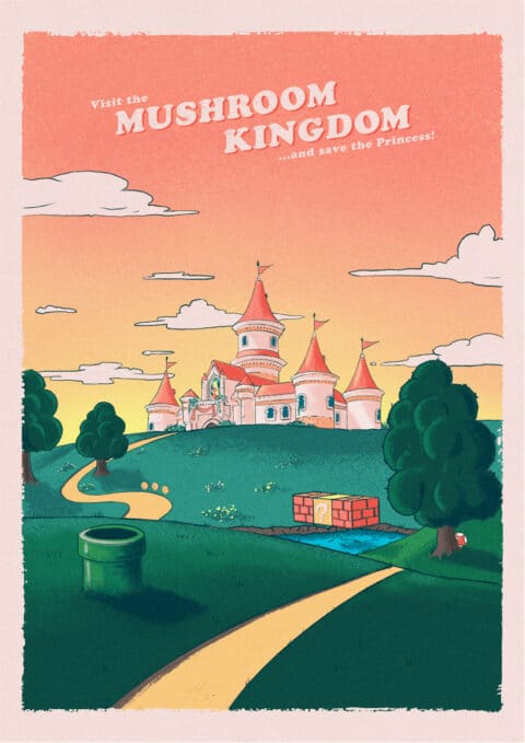 Visit The Mushroom Kingdom