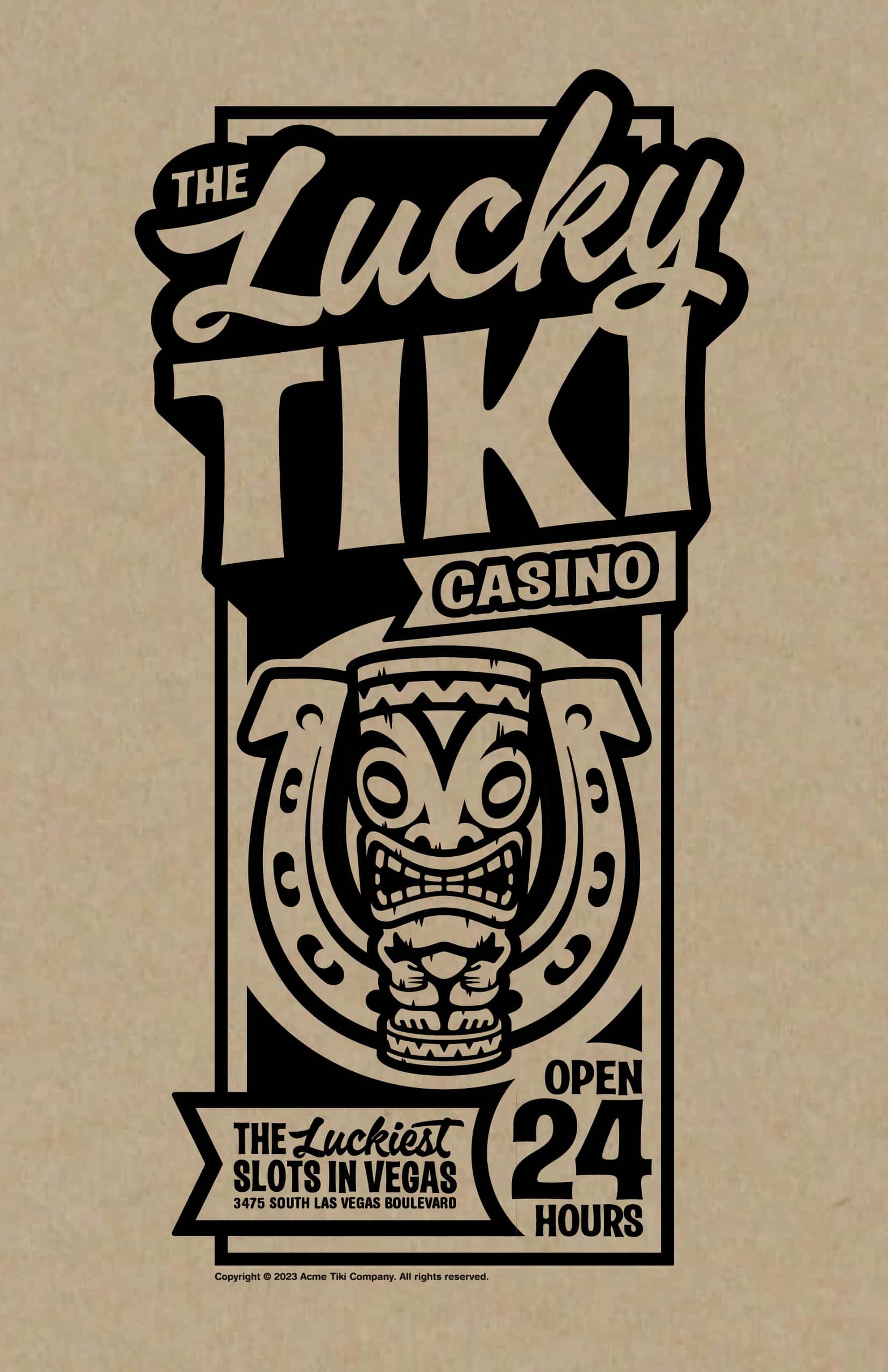 Lucky Tiki Casino Poster