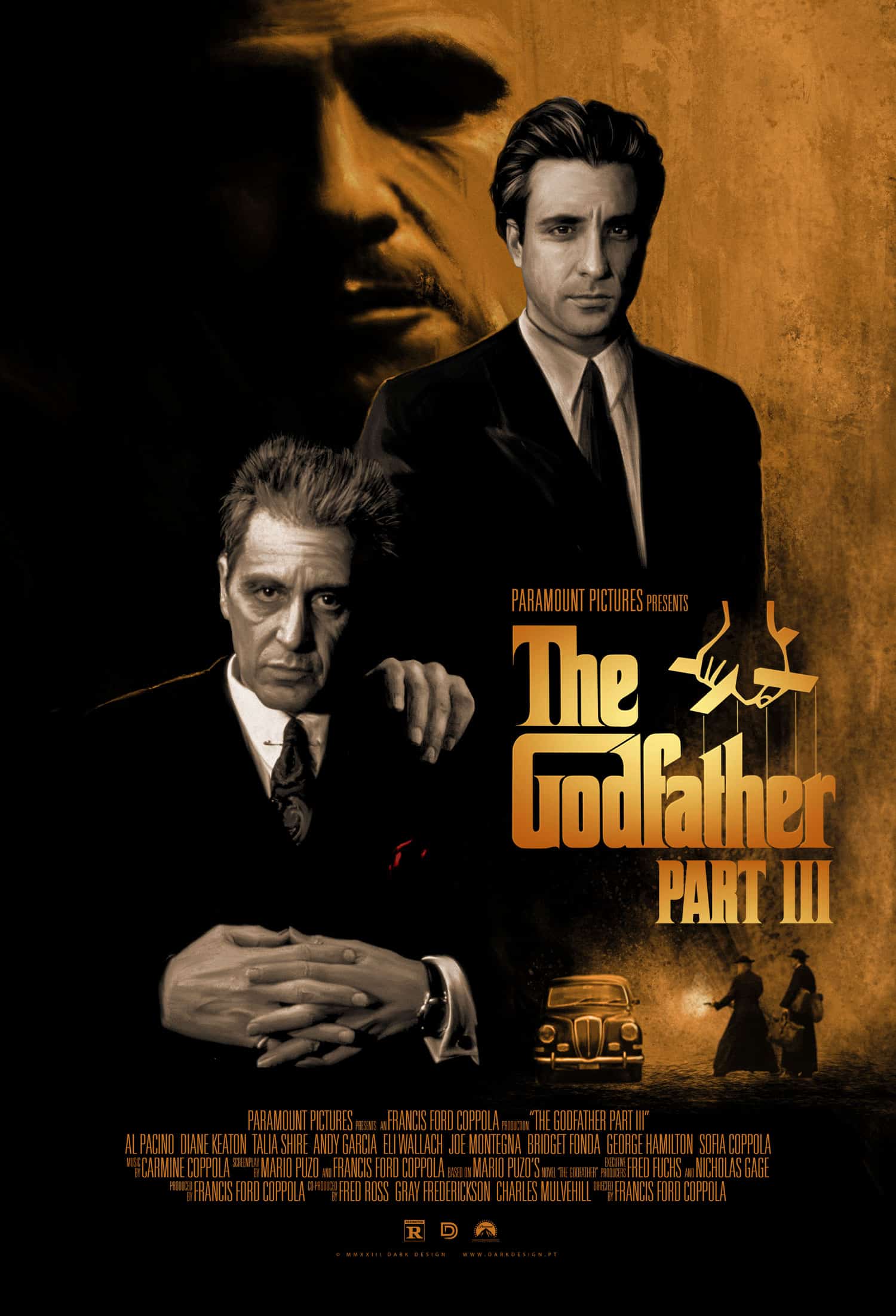 The Godfather Part III Darkdesign PosterSpy