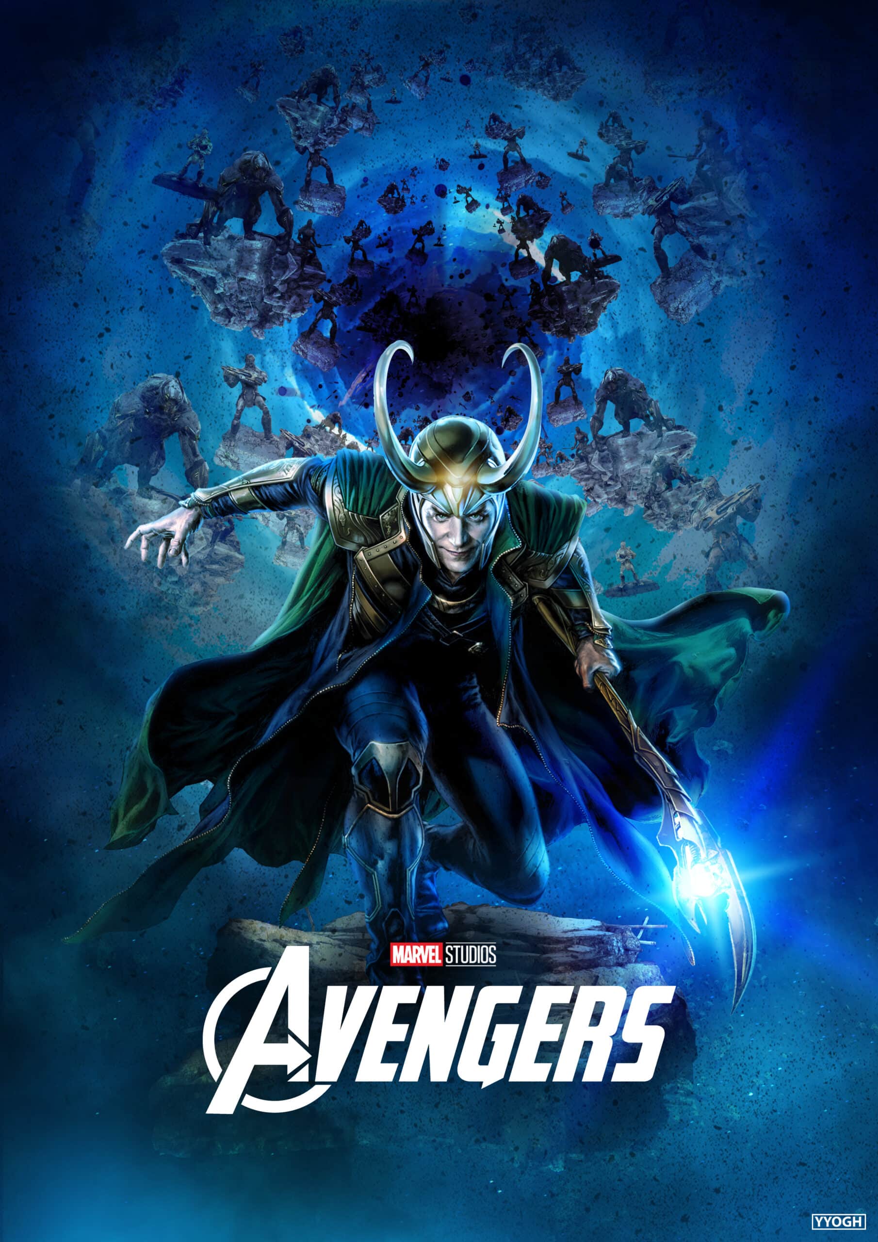 loki avengers movie poster