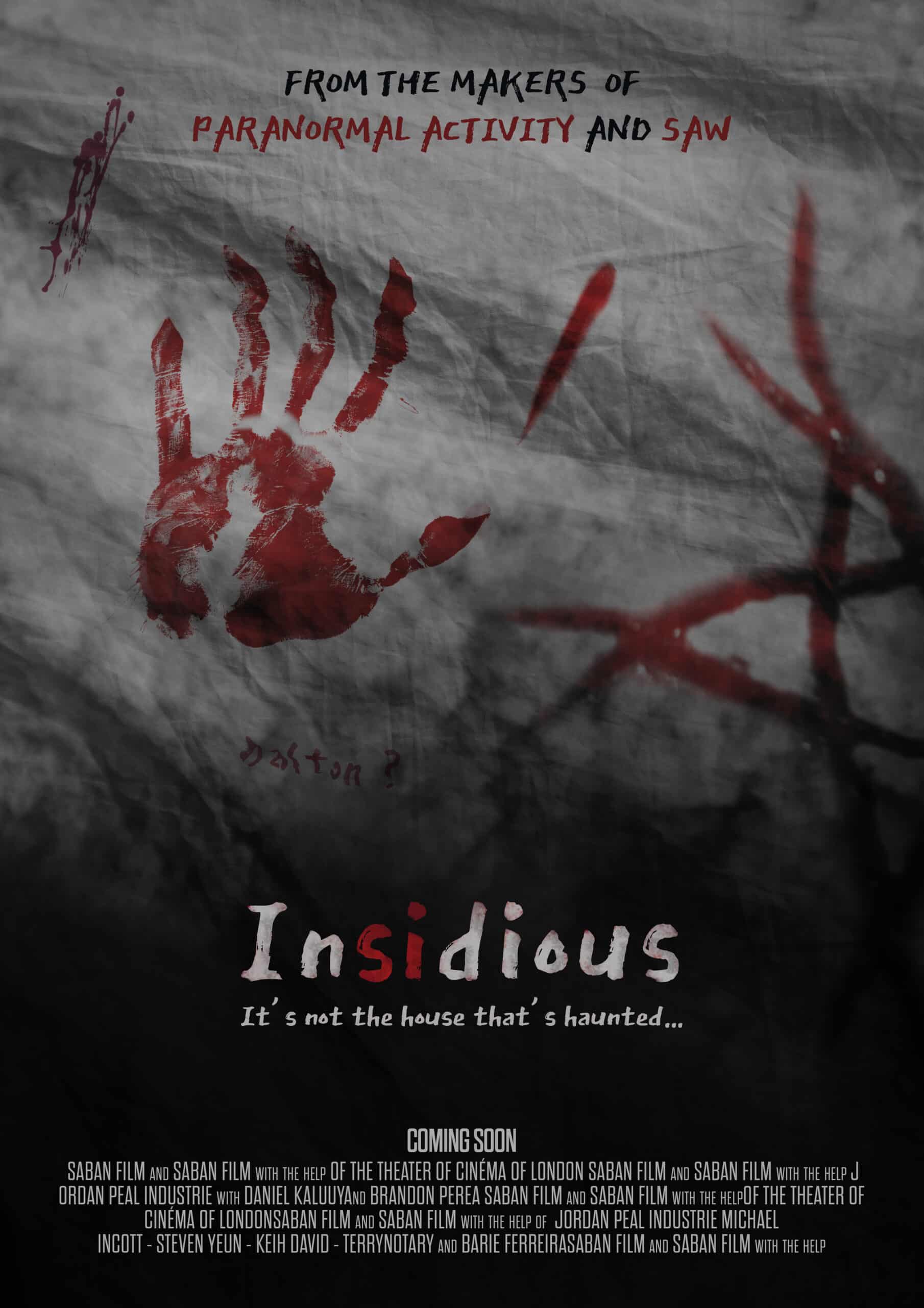 Insidious – Alternative Poster | PosterSpy