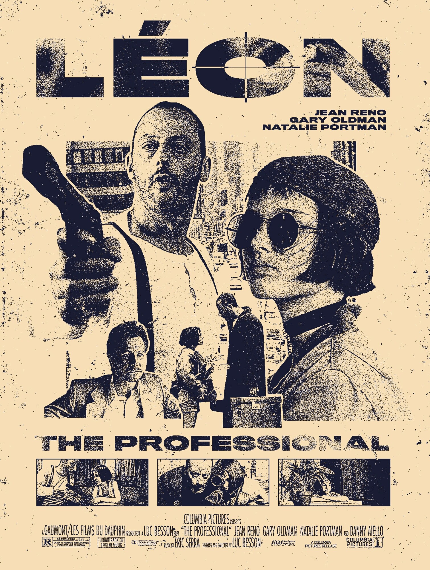 Léon The Professional 1994 Poster By Rynodigital 