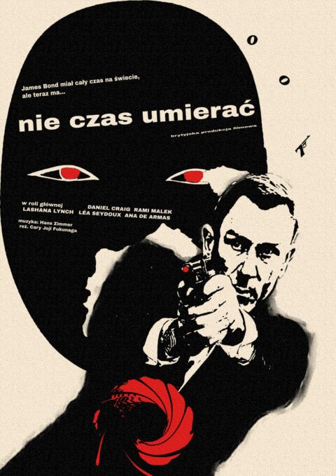 No Time To Die (2021), Vintage Polish Poster