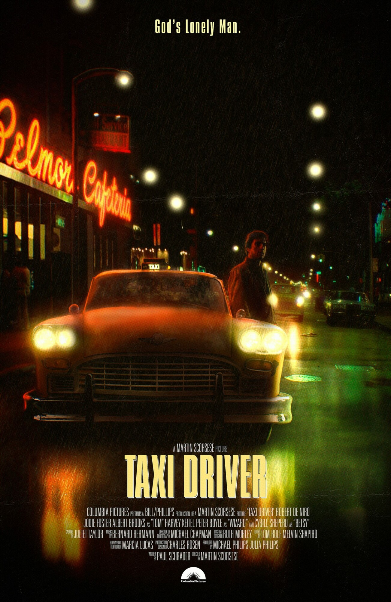 TAXI DRIVER – Alternative Poster
