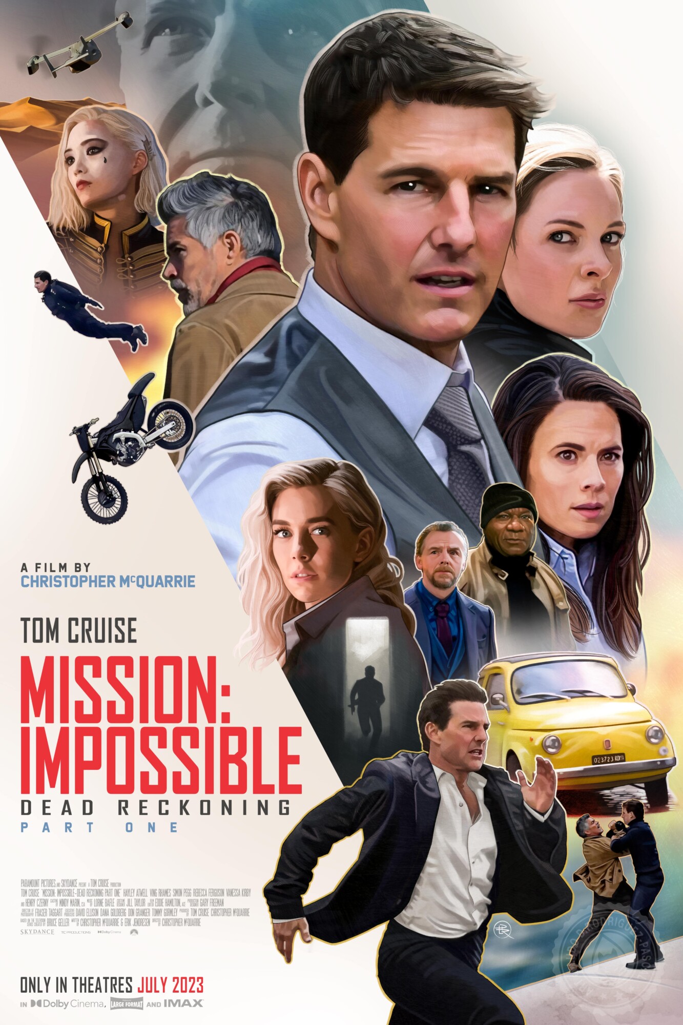 MISSION: IMPOSSIBLE - Dead Reckoning, Part One | PosterSpy