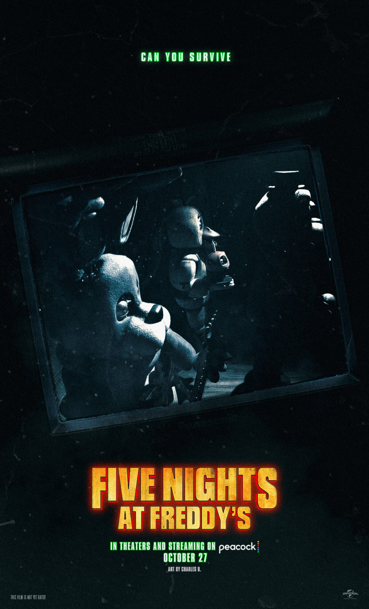 Cheap Freddy Movie Fnaf Poster 2023, Five Nights At Freddys Poster