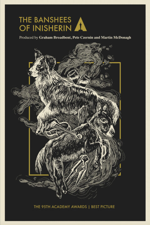 95th Academy Awards Poster Series – Banshees of Inisherin