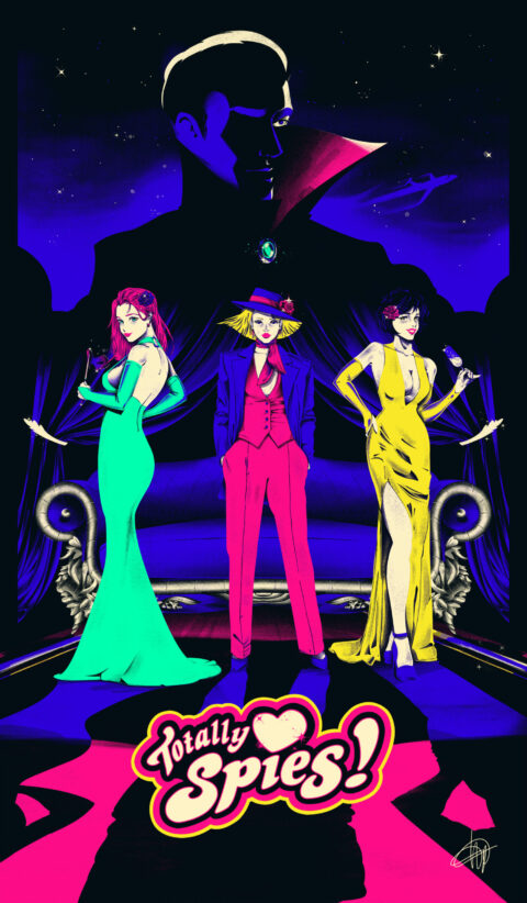 TOTALLY SPIES ! Poster Art