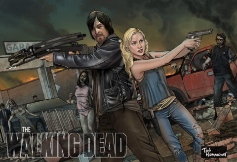 Daryl & Beth- The Walking Dead