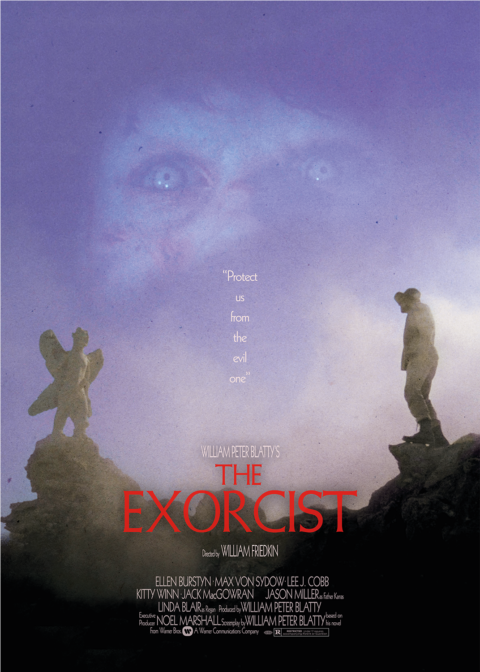 Poster work for “The Exorcist” (1973)