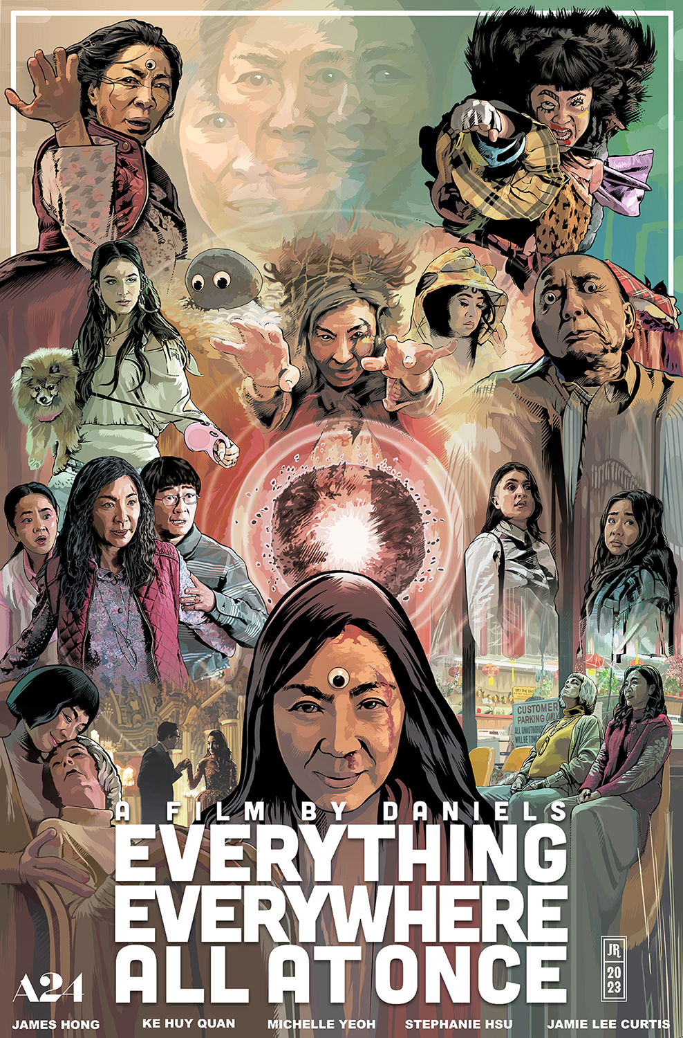 Everything Everywhere all at Once Fan-Art Poster
