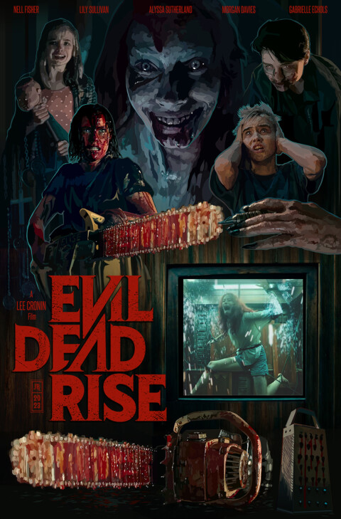 Evil Dead Rise Fan-art Poster