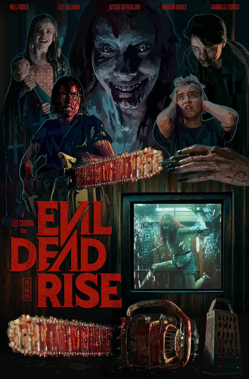 Evil Dead Movie Evil Dead Rise Adds Gabrielle Echols, Morgan