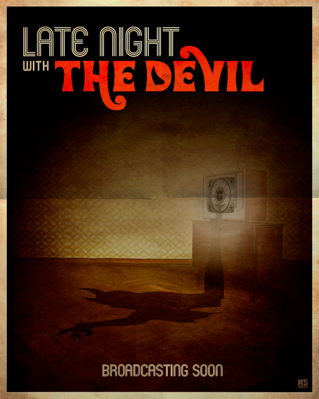 Late Night With The Devil NSFX Studios PosterSpy