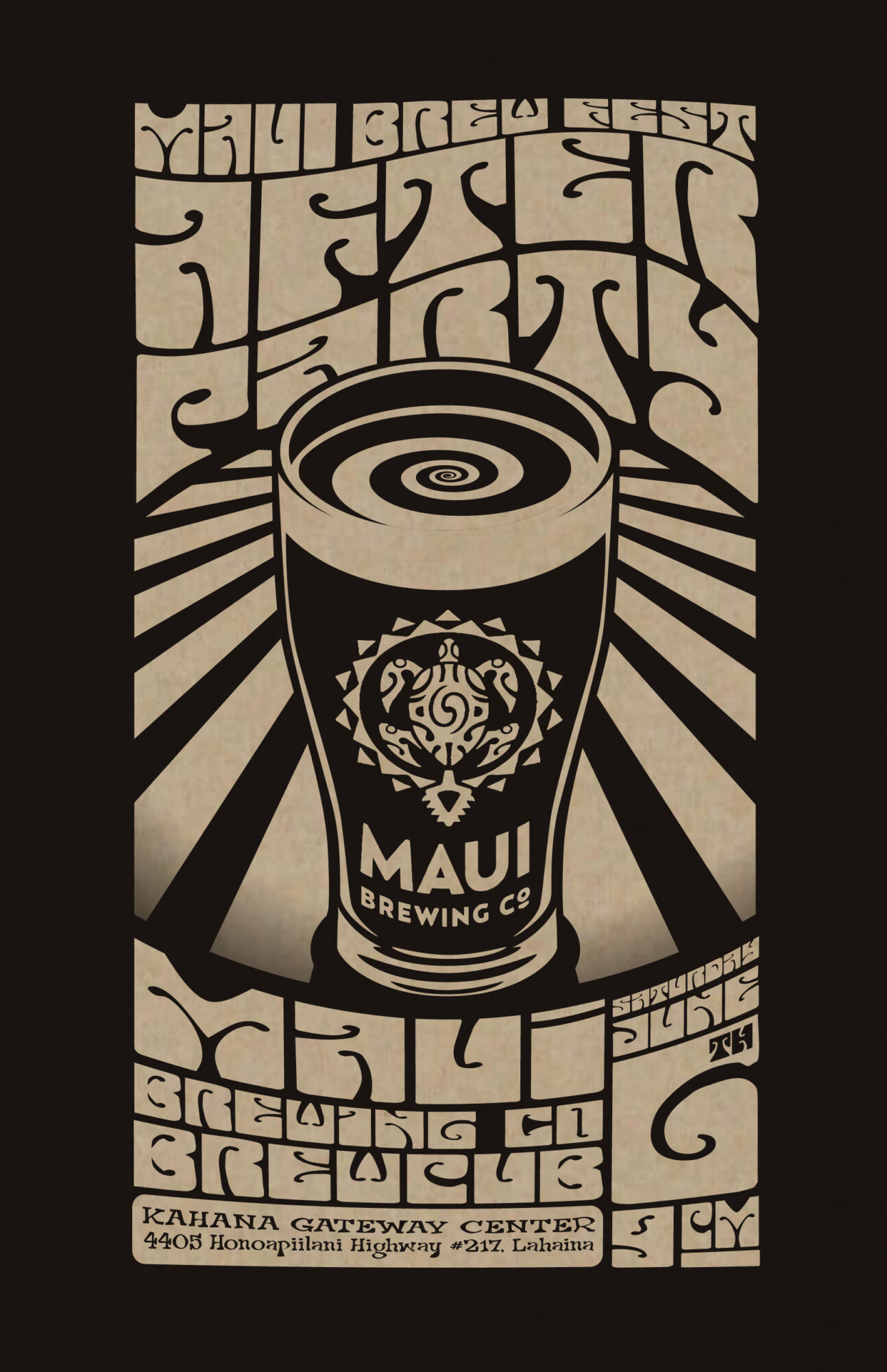 Maui Brew Fest Poster