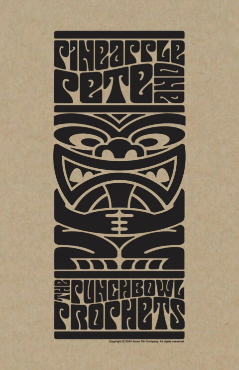 Pineapple Pete Gig Poster