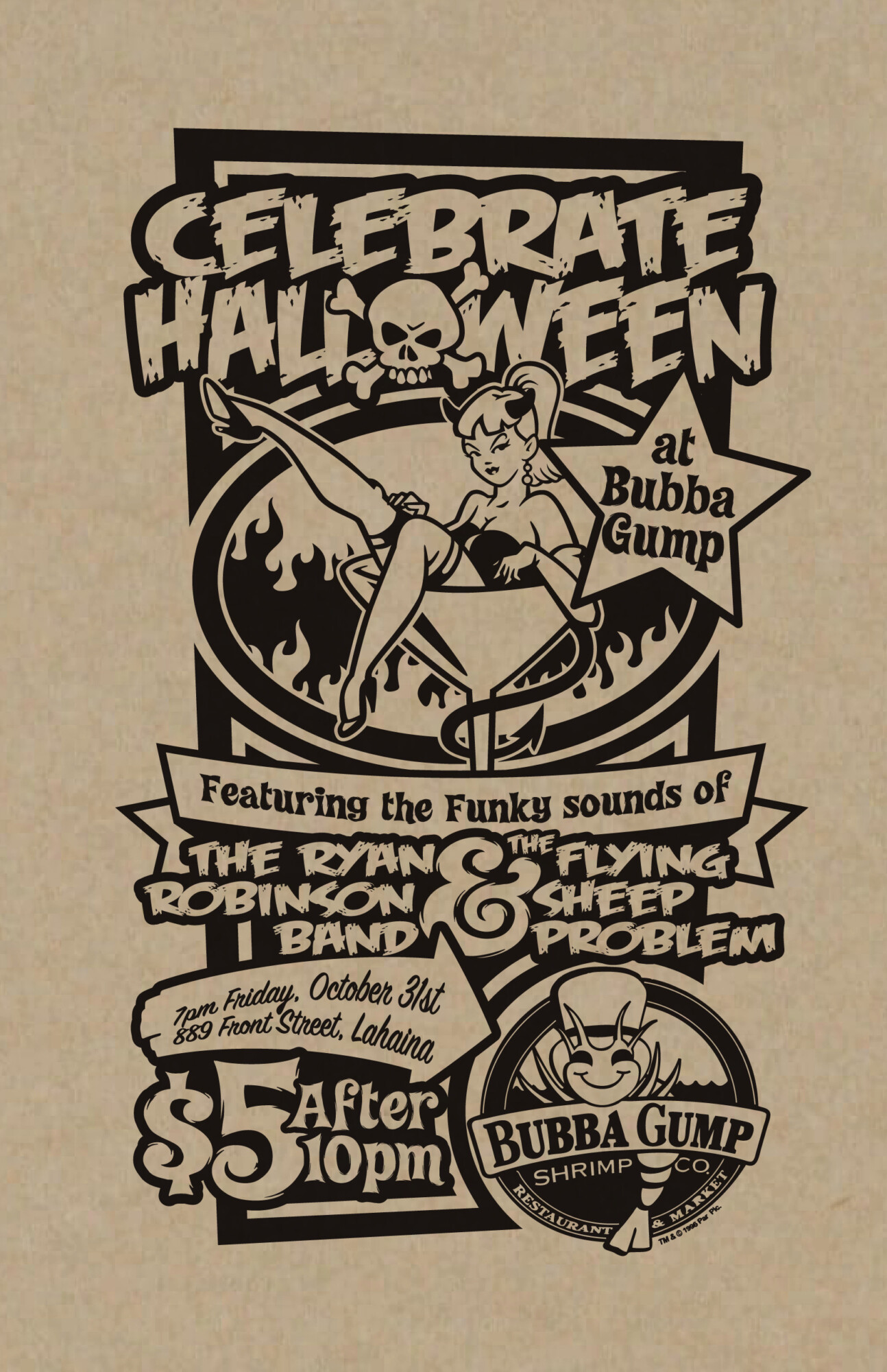 Halloween Gig Poster