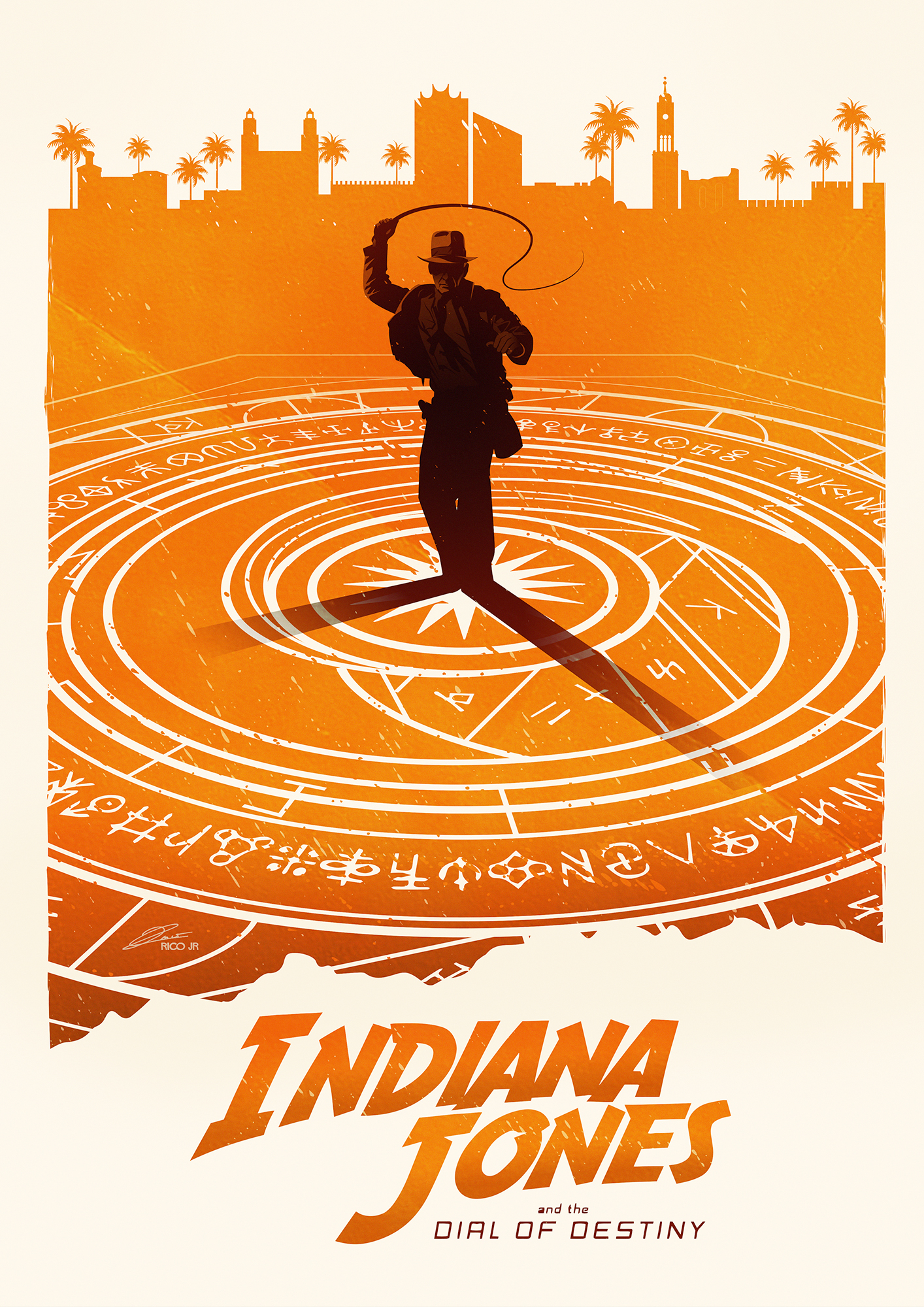 INDIANA JONES AND THE DIAL OF DESTINY Poster Art