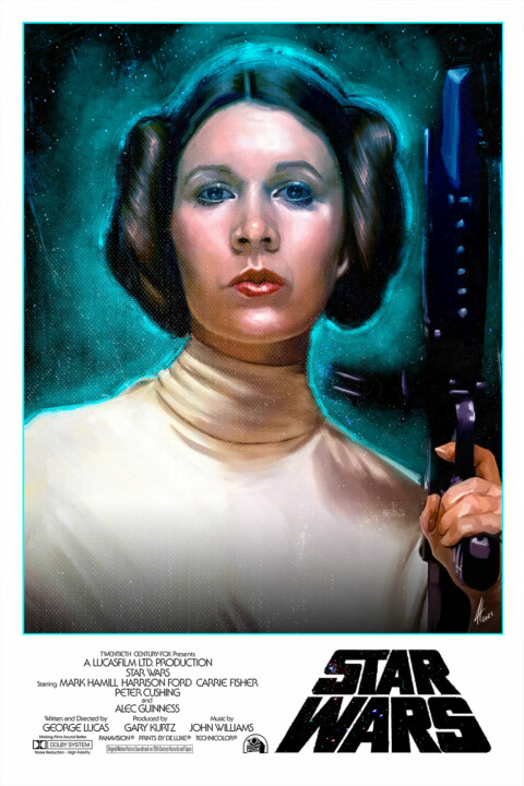 Star Wars Portraits Princess Leia