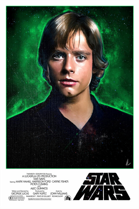 Star Wars Portrait Luke Skywalker