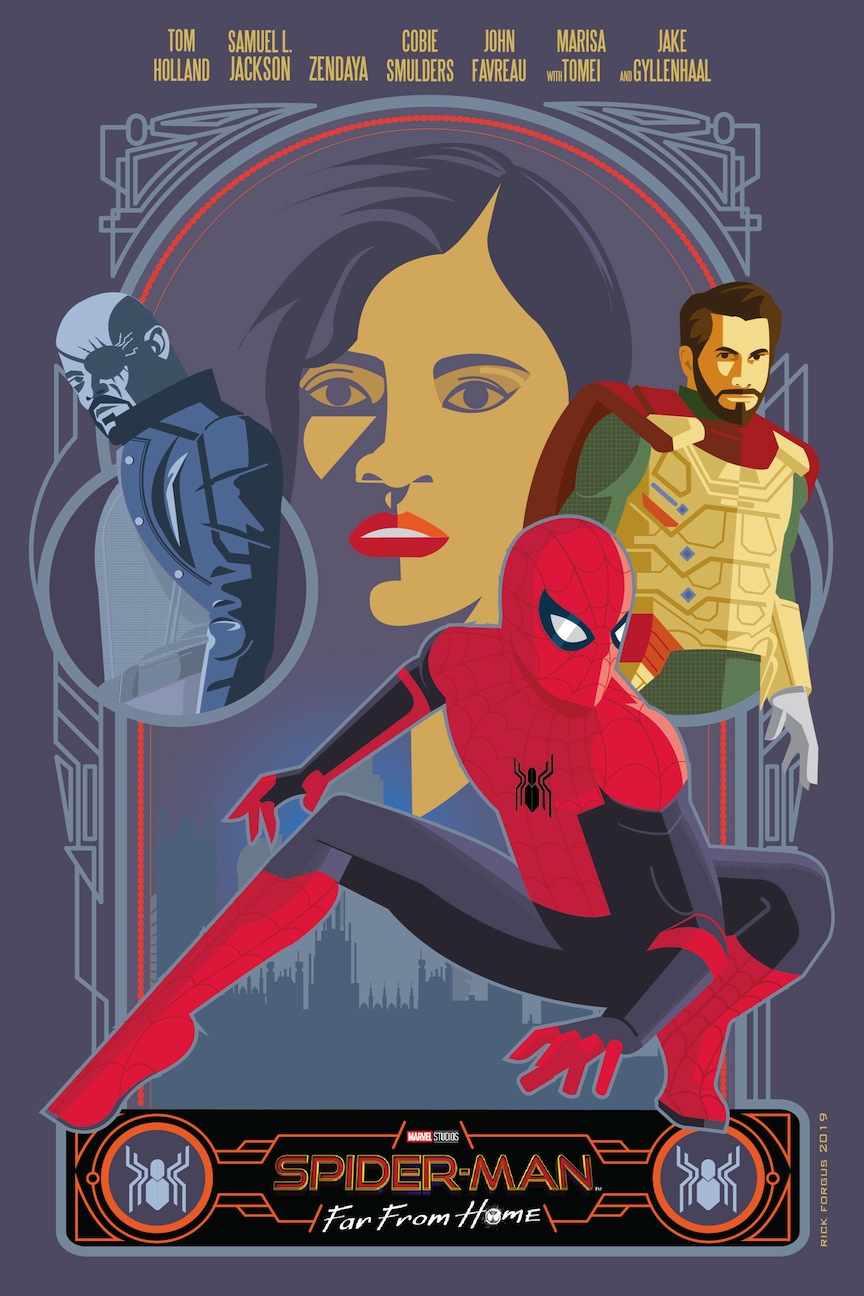 Poster for Spiderman Far From Home — Fro Design Company