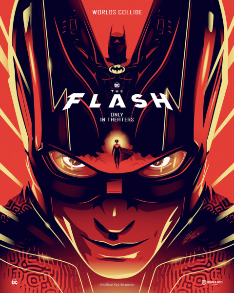 DC THE FLASH Poster Art