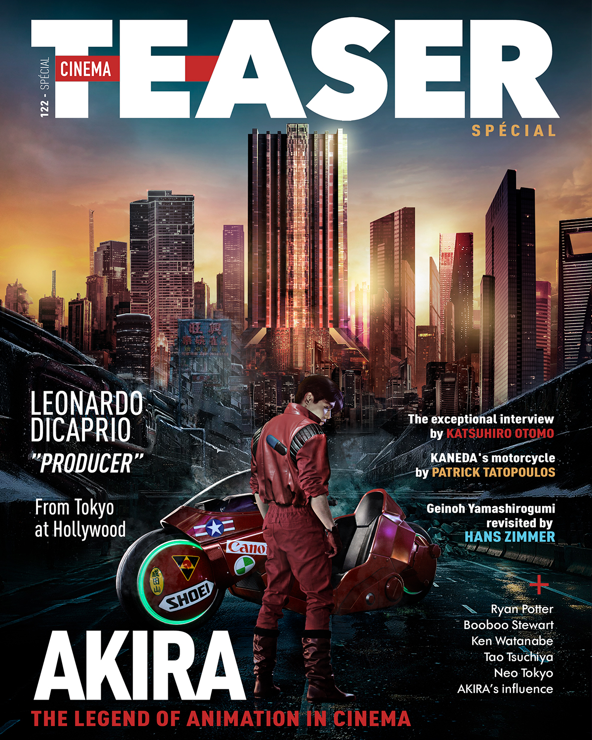 Akira Live Action – Cover Magazine Cinema Teaser