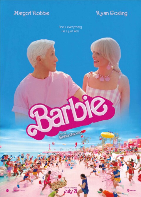 Poster work for Greta Gerwig’s Barbie