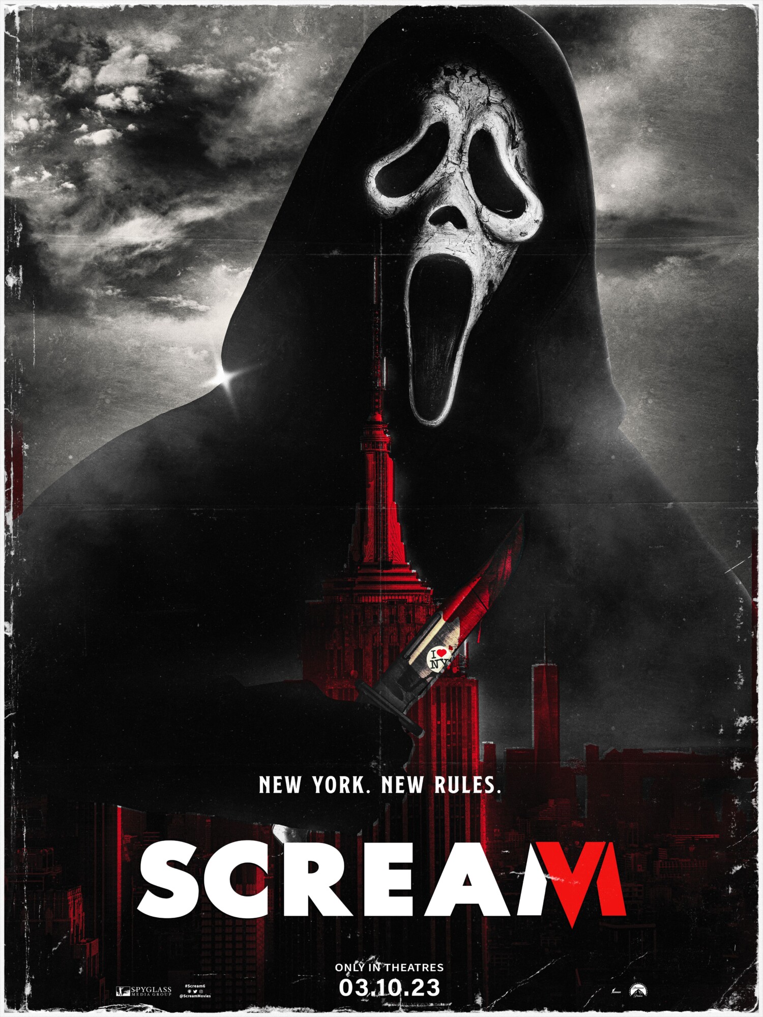 SCREAM 6 (2023) Poster ART