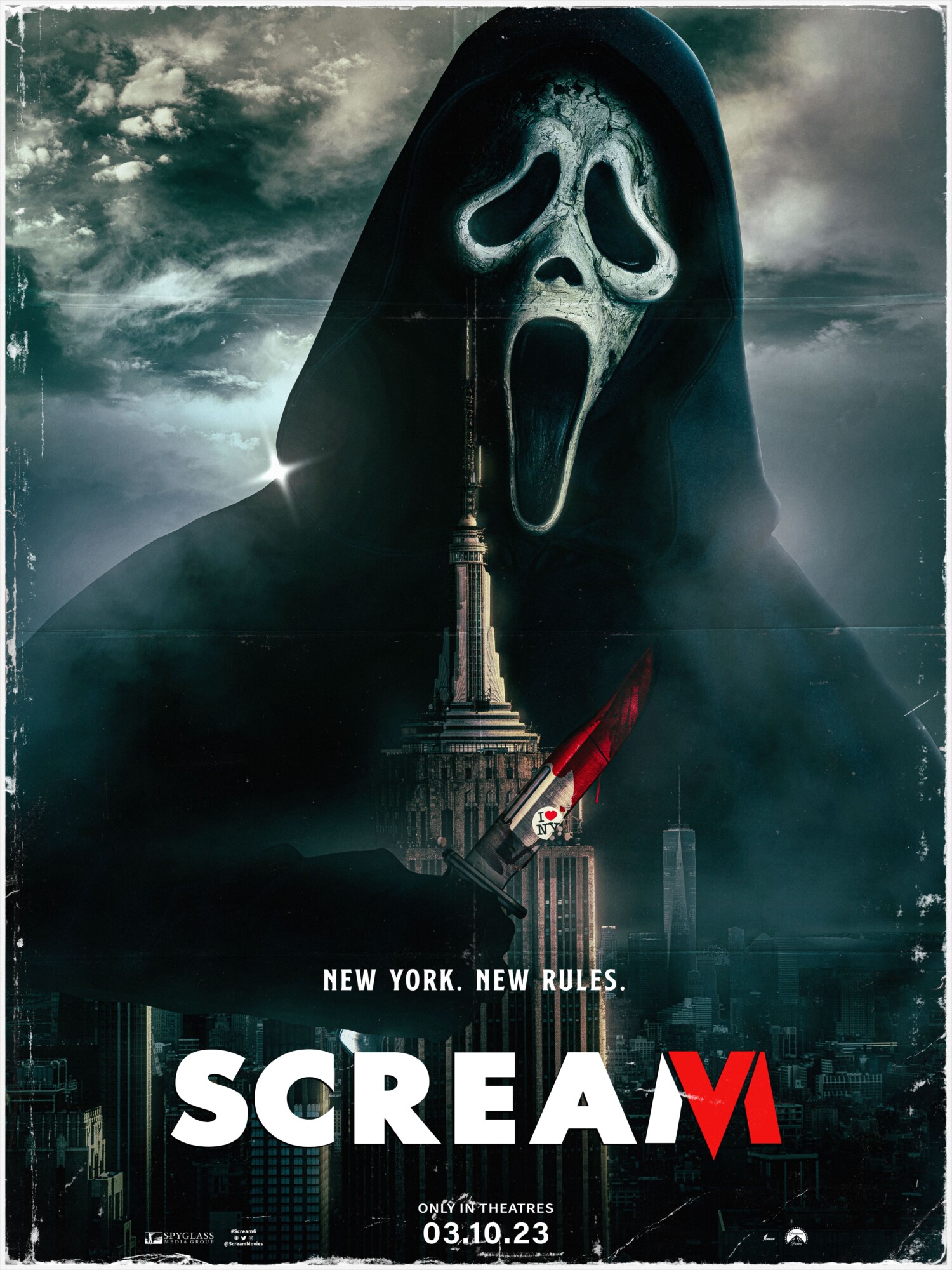 Scream 6 (2023) Poster (style A)