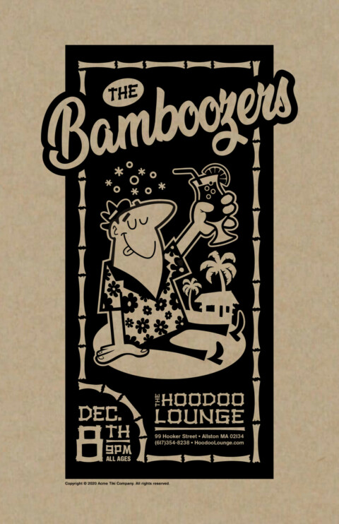The Bamboozers Gig Poster