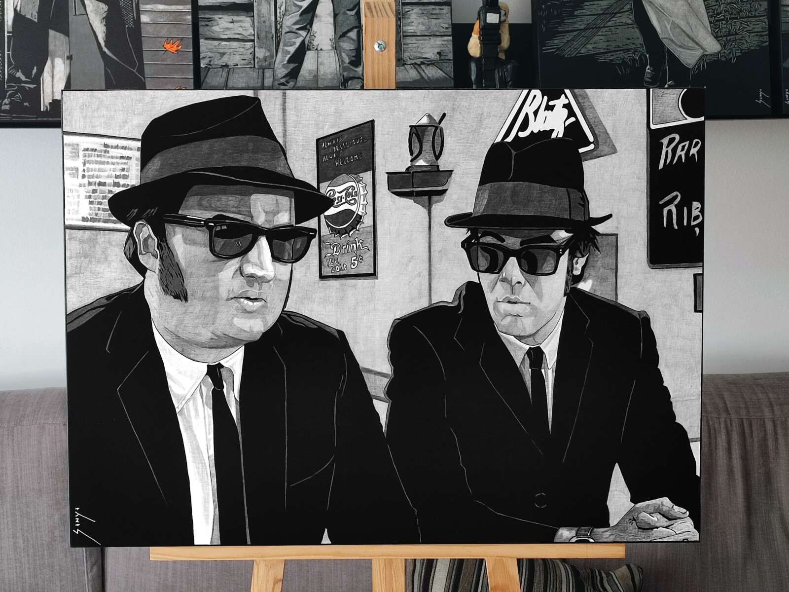 THE BLUES BROTHERS (Variant version)