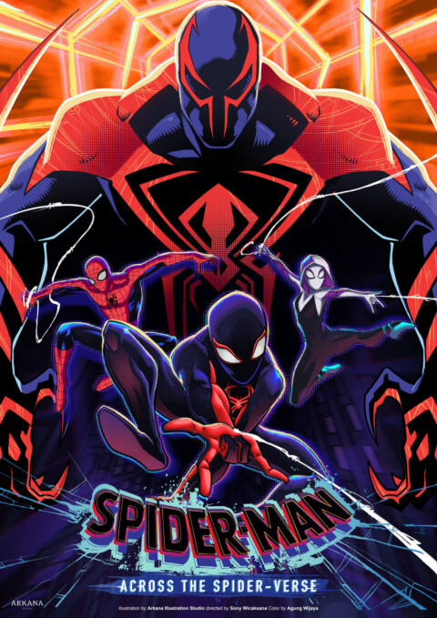 Spiderman: Across the Spider-Verse Poster Design Fanart