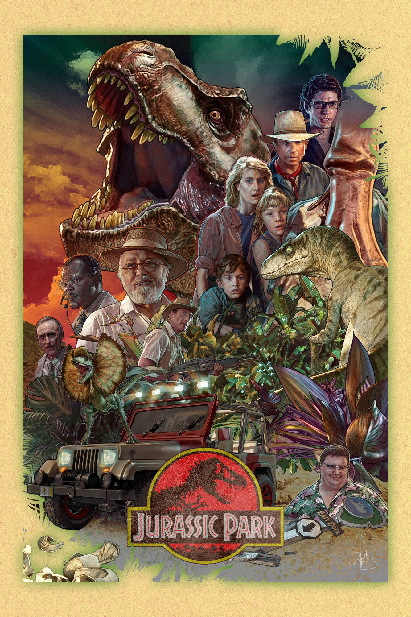 Jurassic Park | T.k.adams | PosterSpy