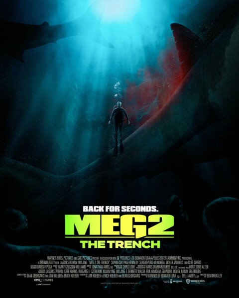 The Meg 2: The Trench – Tribute poster