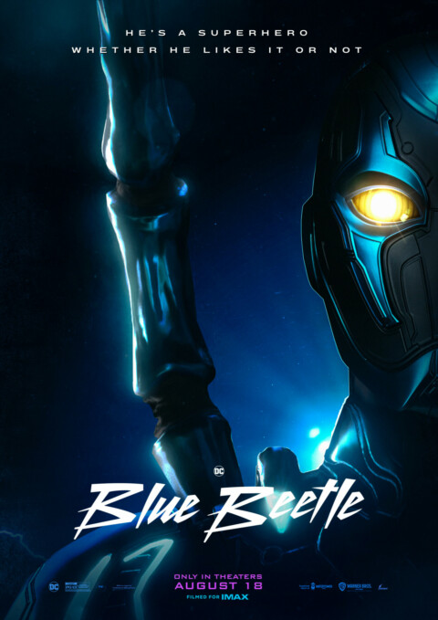 BLUE BEETLE (2023) Poster Art