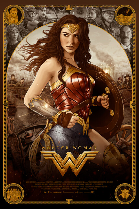 Wonder Woman. Regular version.