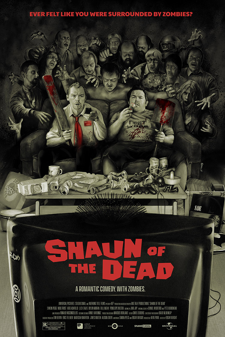 Shaun Of The Dead – private commission
