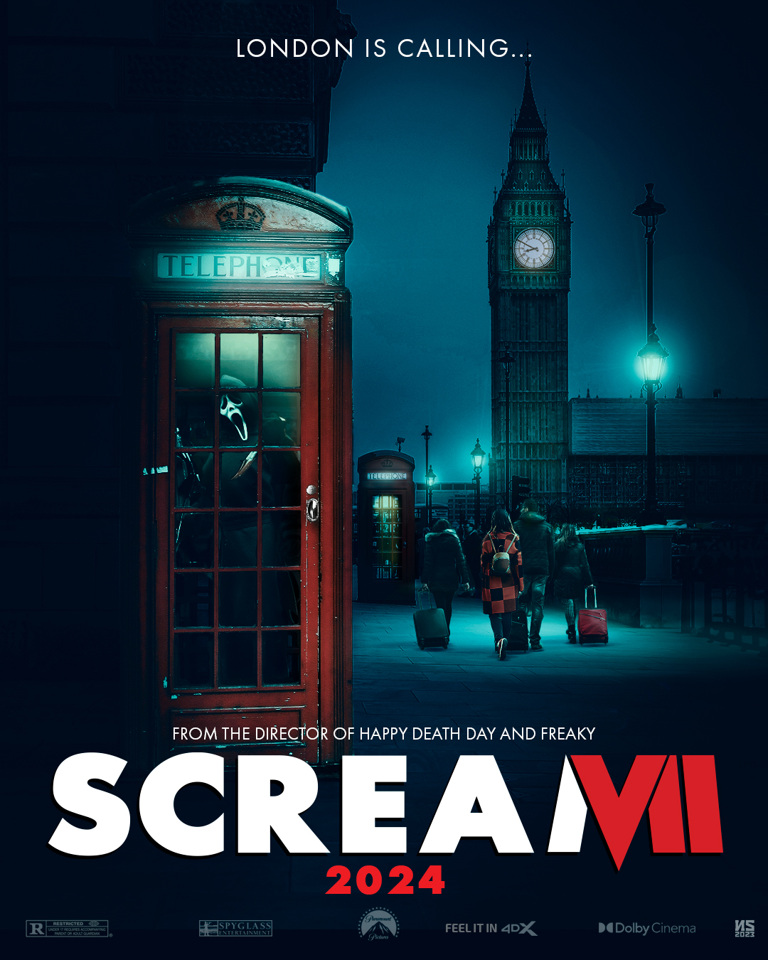 Scream 7 Concept Poster Poster By NSFX Studios