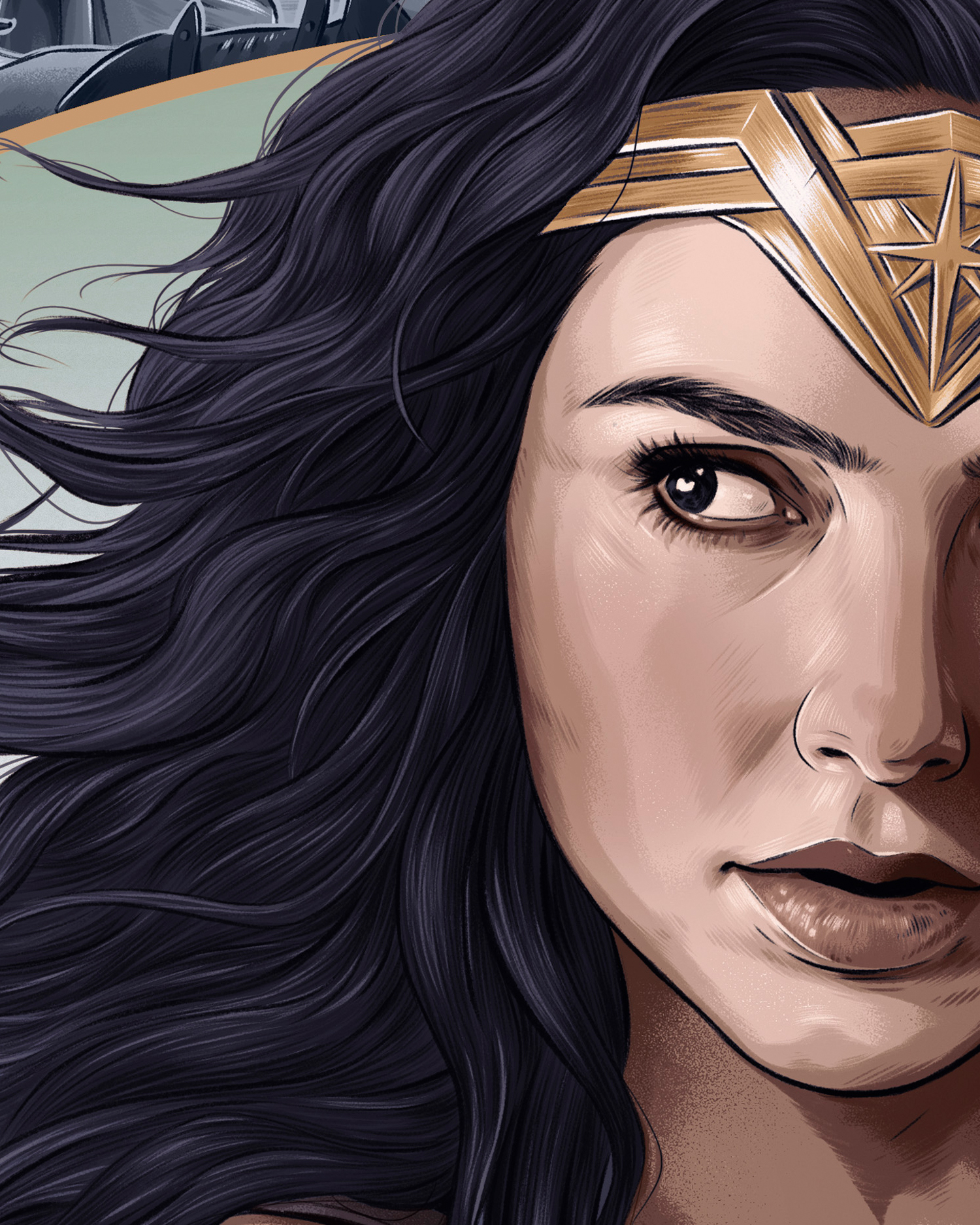 Wonder Woman. Variant version.