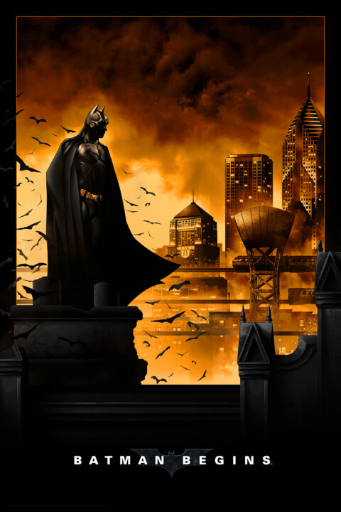Batman Begins Officially Licensed Print