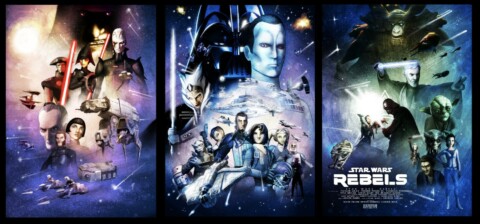 Star Wars Rebels Triptych