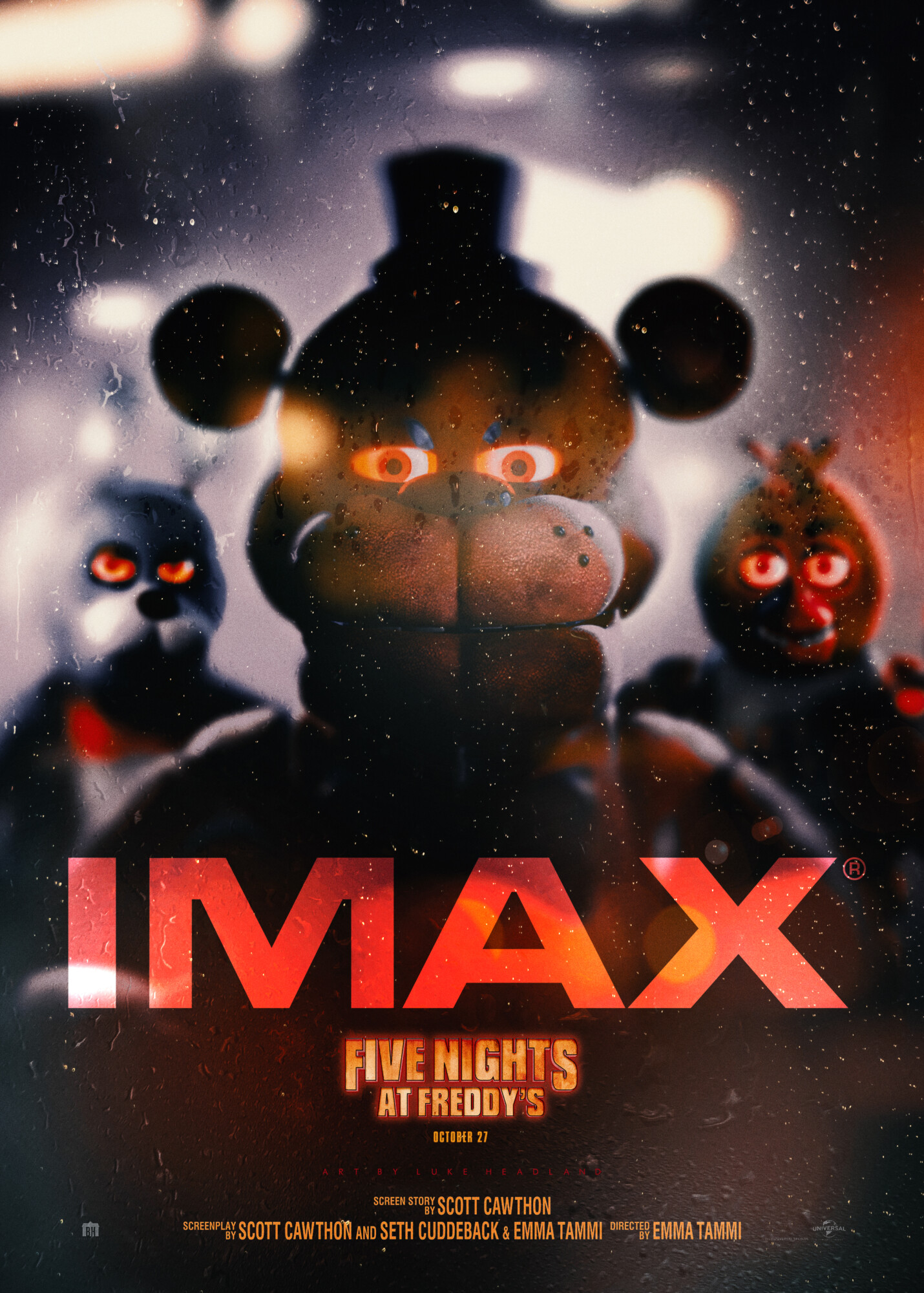 Five Nights At Freddy's IMAX Poster, Lukeh01