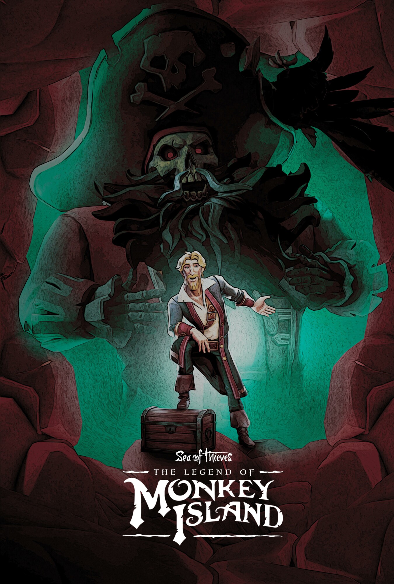 Sea Of Thieves Monkey Island Tribute Poster